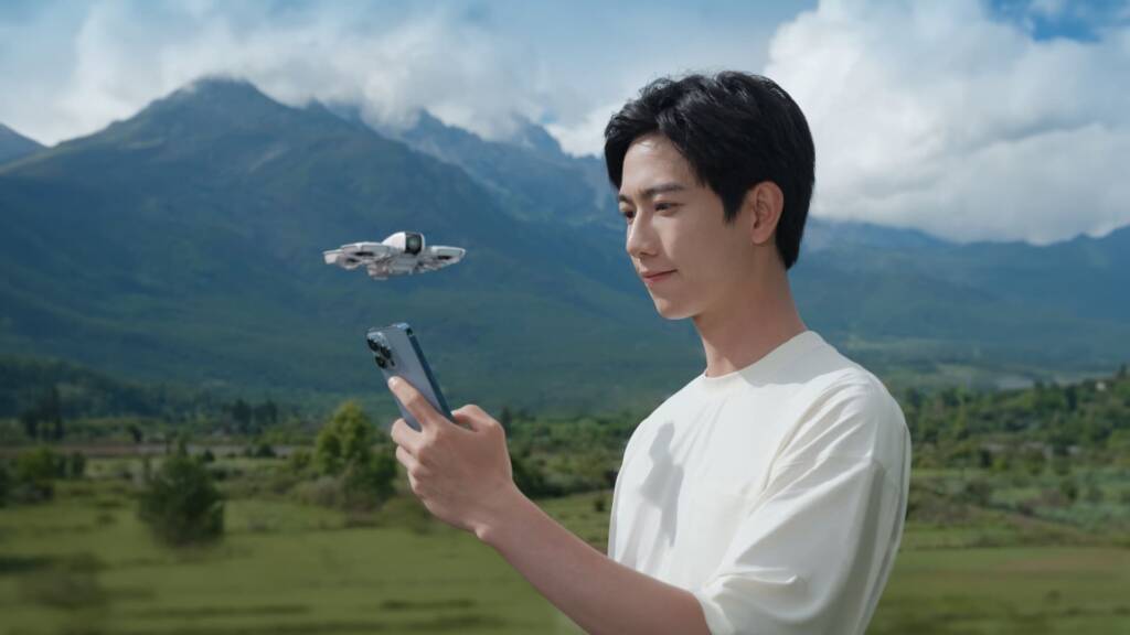 DJI Neo wird mit der DJI-Fly-App gesteuert