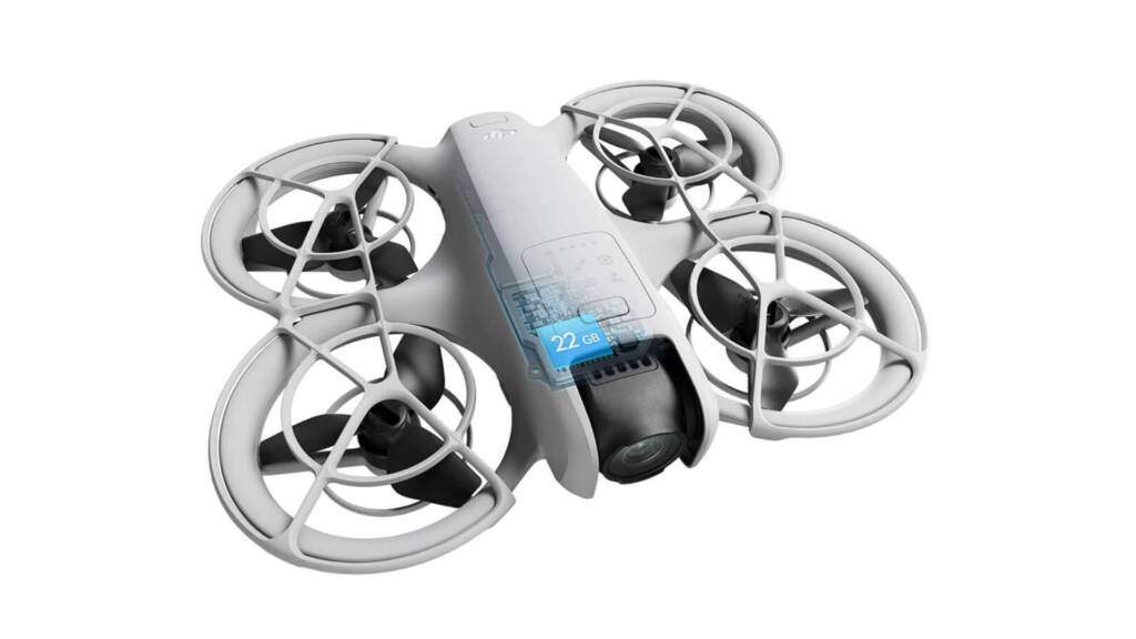 DJI Neo mit 22GB internem Speicher